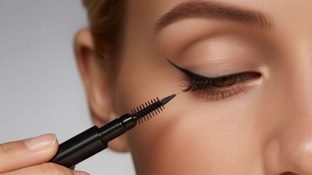 Best eyeliner applied with a fine-tip liquid liner