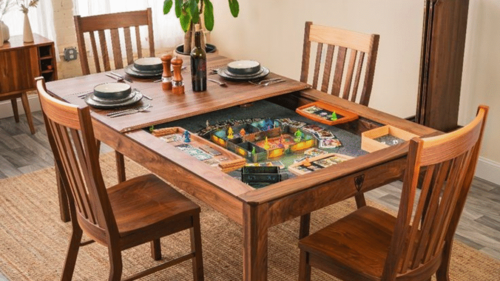 Game Dining Table Combination: A Dual-Purpose Space Saver