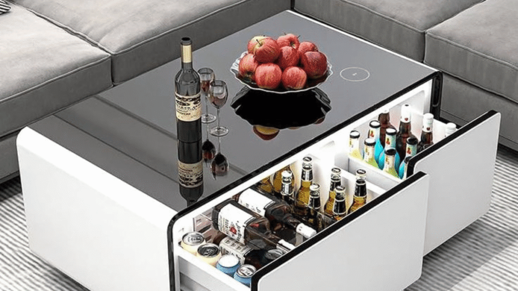 The Rise of the Gaming Coffee Table with Fridge